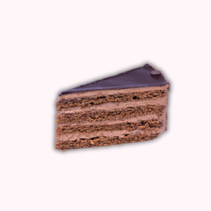 Belga csokoládé tortaszelet