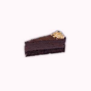 Mandulás csokoládé tortaszelet